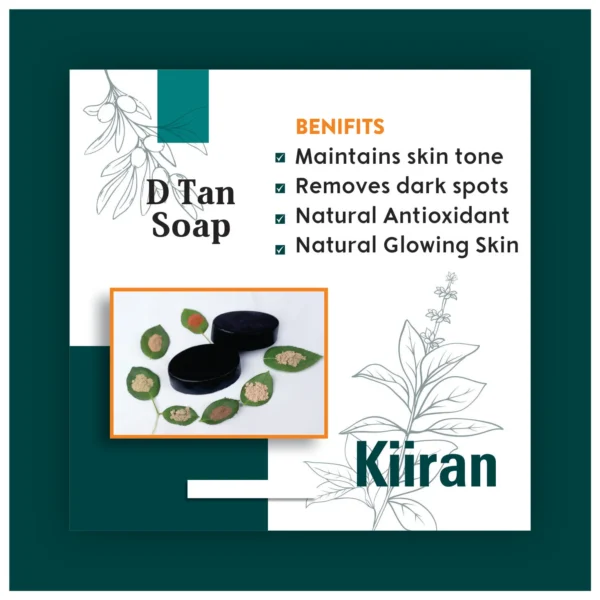 KIIRAN Herbal D-Tan Soap