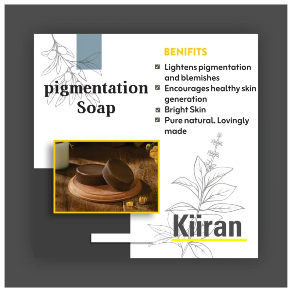 KIIRAN Herbal Pigmentation Soap